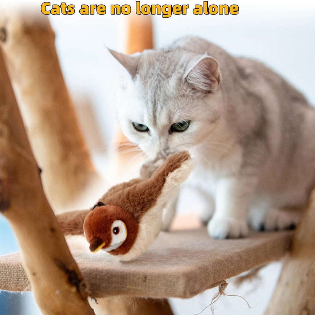 Pássaro Interativo para Gato – Casa do Patudo
